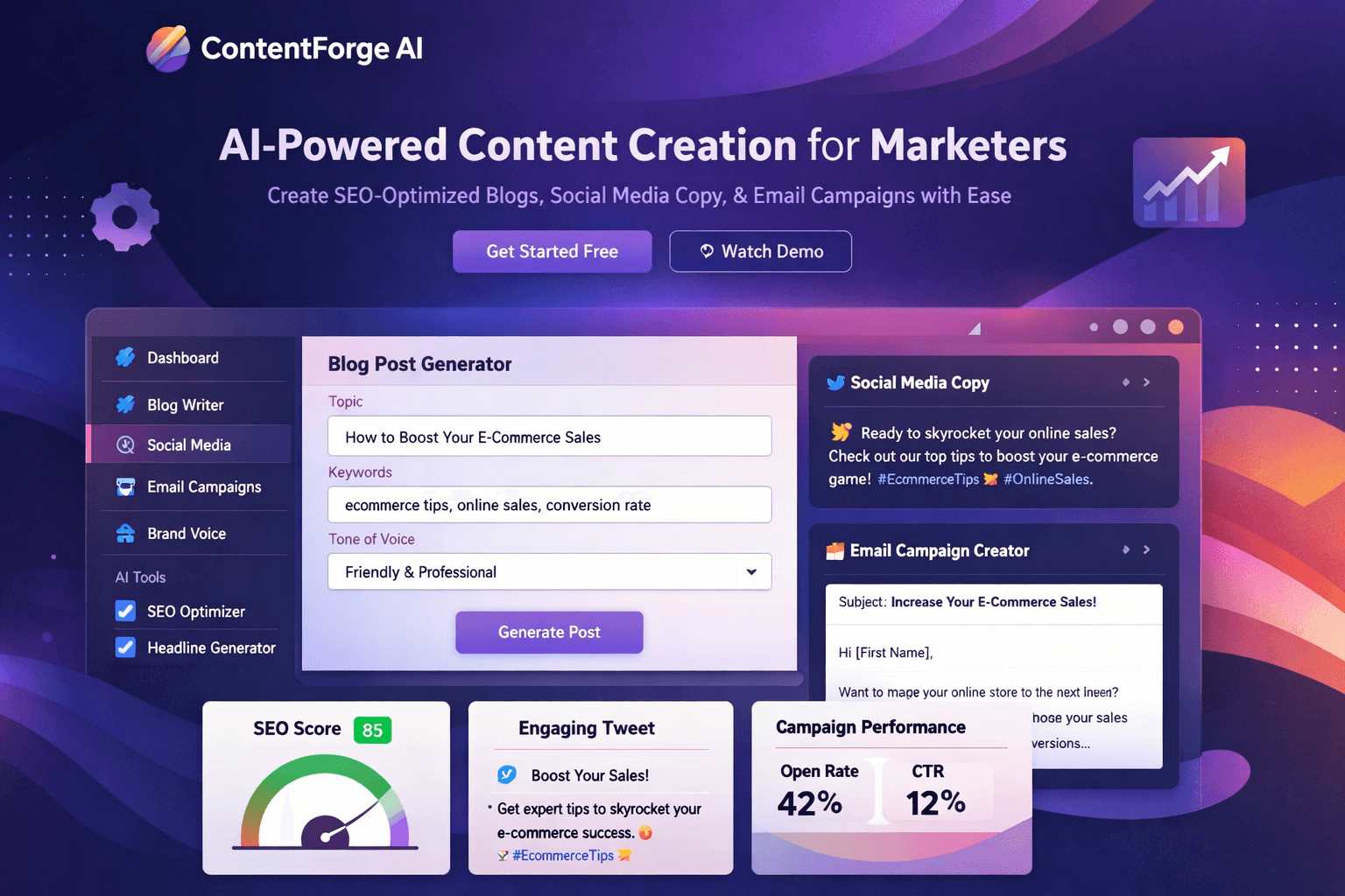 ContentForge AI
